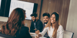 Grupo de trabajo contento
