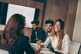 Grupo de trabajo contento